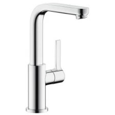 Смеситель Hansgrohe Metris S (со сливным клапаном Push-Open) (ComfortZone 230) (хром) 31161000